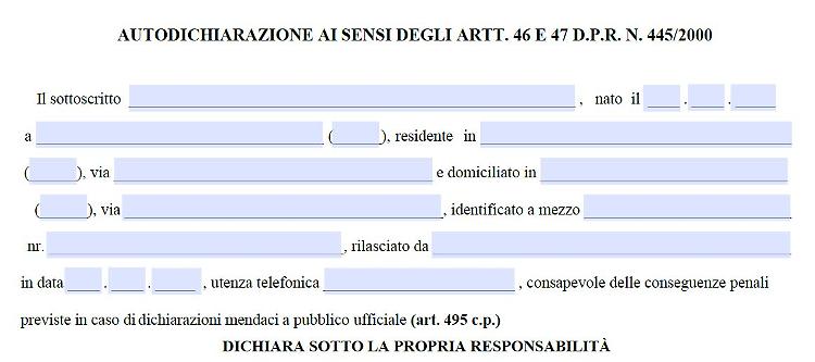 Coronavirus,  come cambia l'autocertificazione