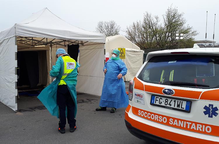 Coronavirus, nell'area del congedo le ultime ore di una vita