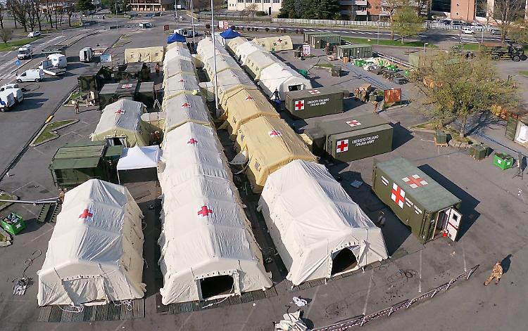 Coronavirus: sindaco Bonaldi, 28 ricoverati in ospedale campo