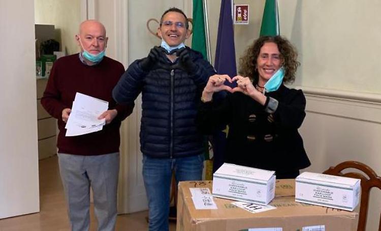 Coronavirus, mascherine alla Benefattori