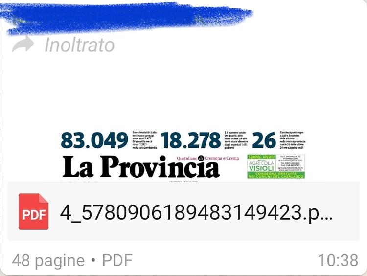 ATTENZIONE Tornano a circolare copie pirata de La Provincia: è illegale! Chi lo fa rischia la denuncia