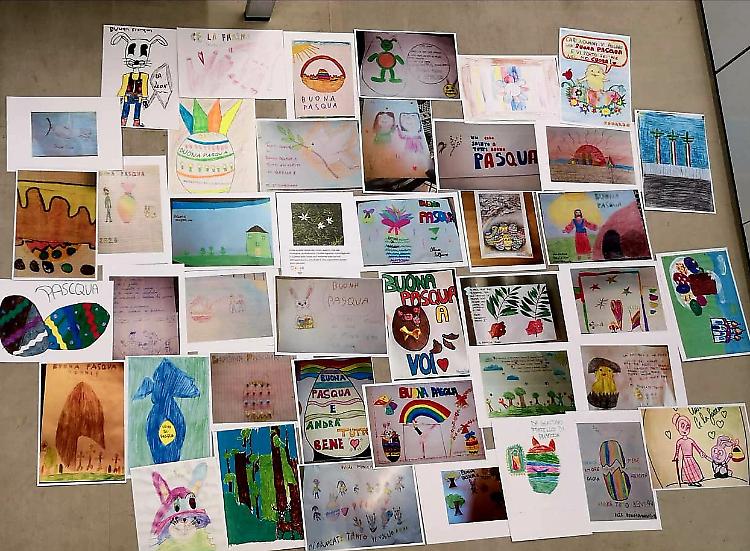 Disegni per i nonni del «Busi»