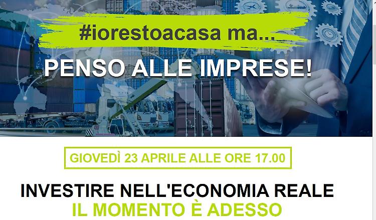 #iorestoacasa ma ... penso alle imprese