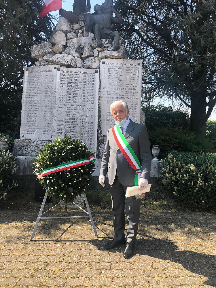 Pozzaglio, Caruccio: 'Siamo tutti difensori della libertà'