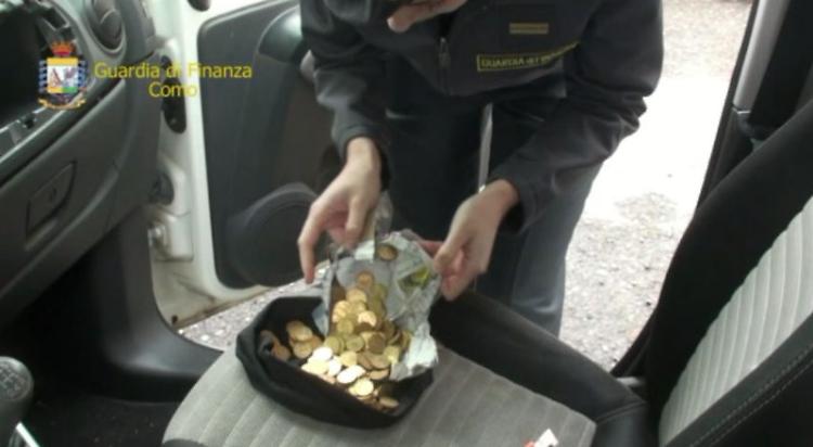 Riciclaggio tra Svizzera e Italia, sequestrati 36 kg di oro
