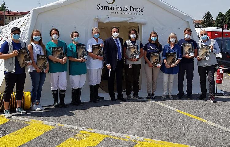 I Samaritani in partenza: «Grazie Cremona»
