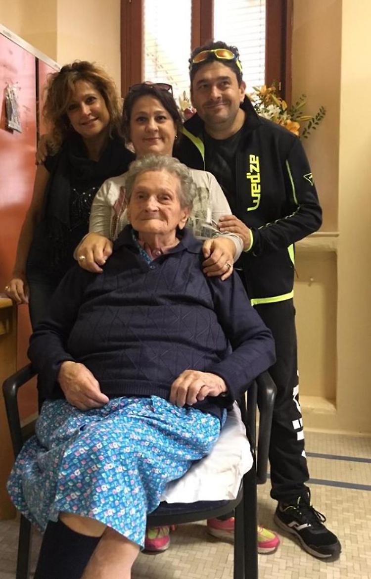 Piera, 101 anni, ha sconfitto il Covid