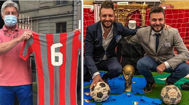 La maglia di Gaiardi venduta a Spoleto