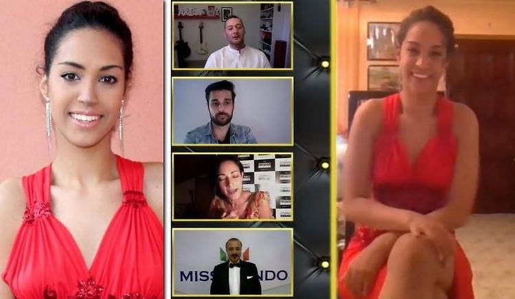 Sabrina Gerace al concorso di Miss mondo Lombardia