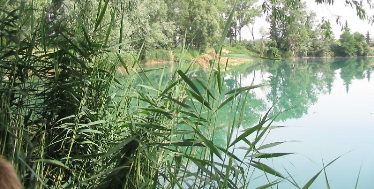 Parco del Serio, stop ai bagni nel laghetto dei Riflessi