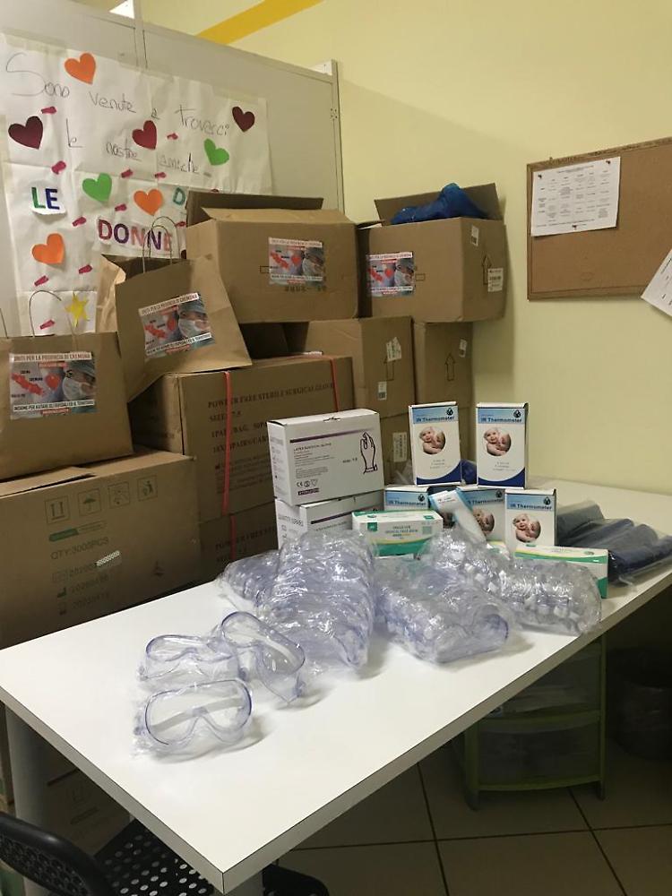 Donati ad Anffas Crema dispositivi di protezione individuale