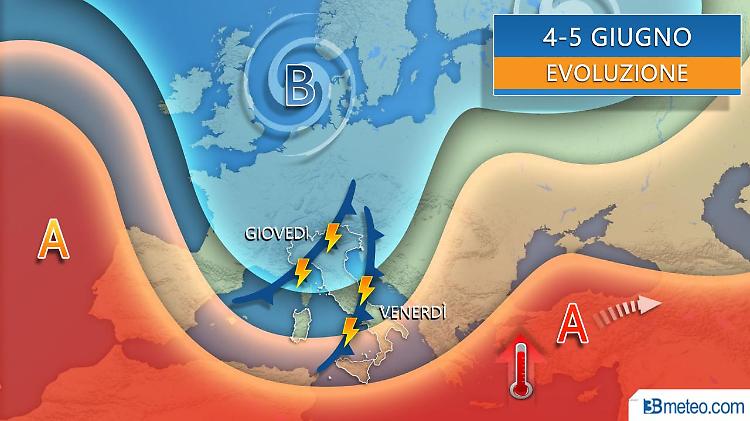Estate ancora lontana, in arrivo forte perturbazione