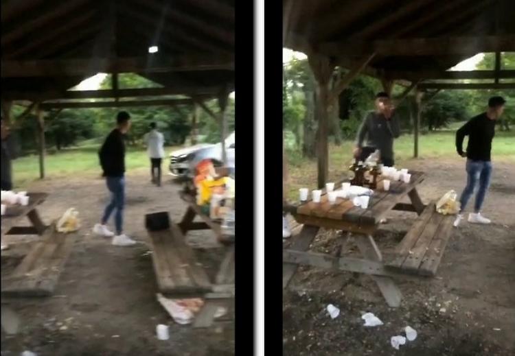 Festino al laghetto dei Riflessi: bevono e abbandonano rifiuti