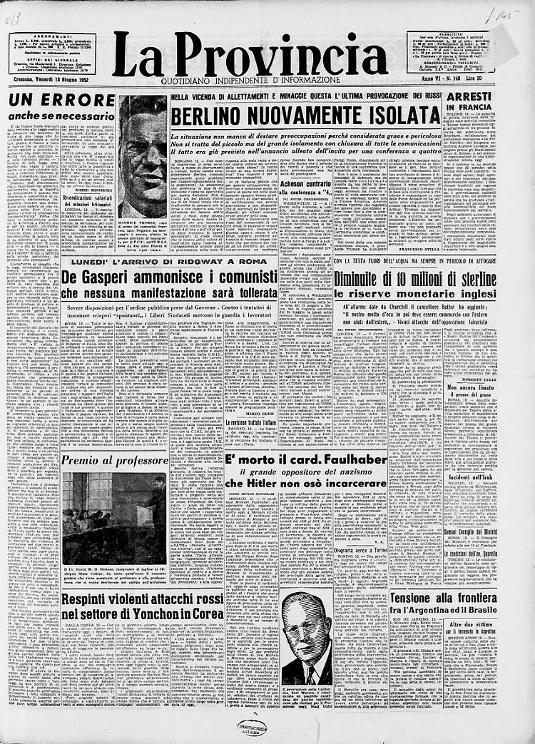 Berlino nuovamente isolata