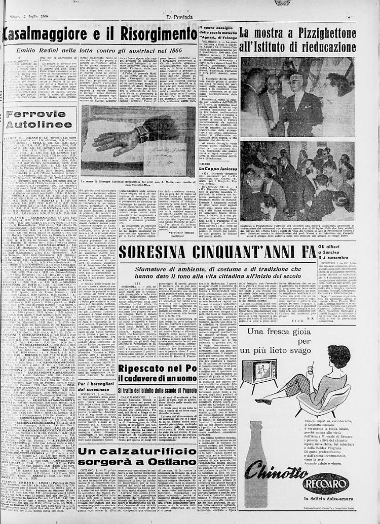 Soresina all'inizio del '900