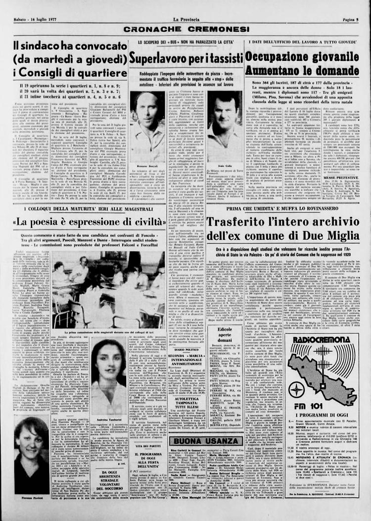 L'ex comune di Due Miglia