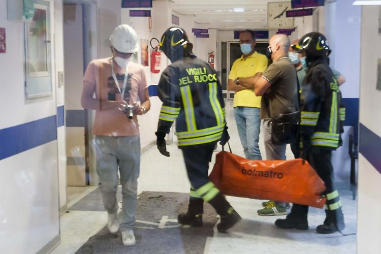 Infortunio mortale all'ospedale Maggiore