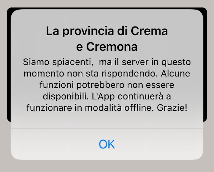 Guasto tecnico, momentaneamente non disponibile l'edizione online