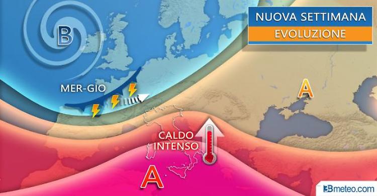 In arrivo al Nord la prima intensa ondata di caldo africano