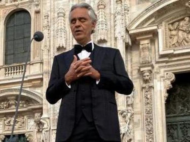 Bocelli "negazionista", lo stupore di Pianengo