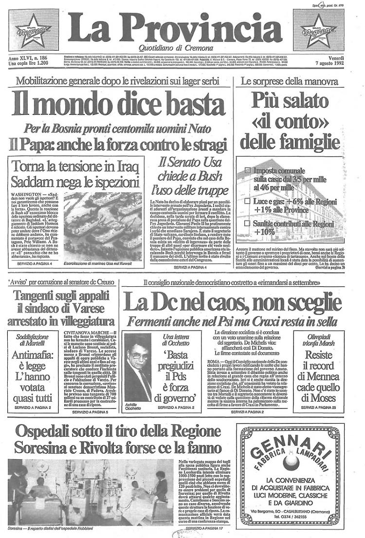 Il mondo dice basta