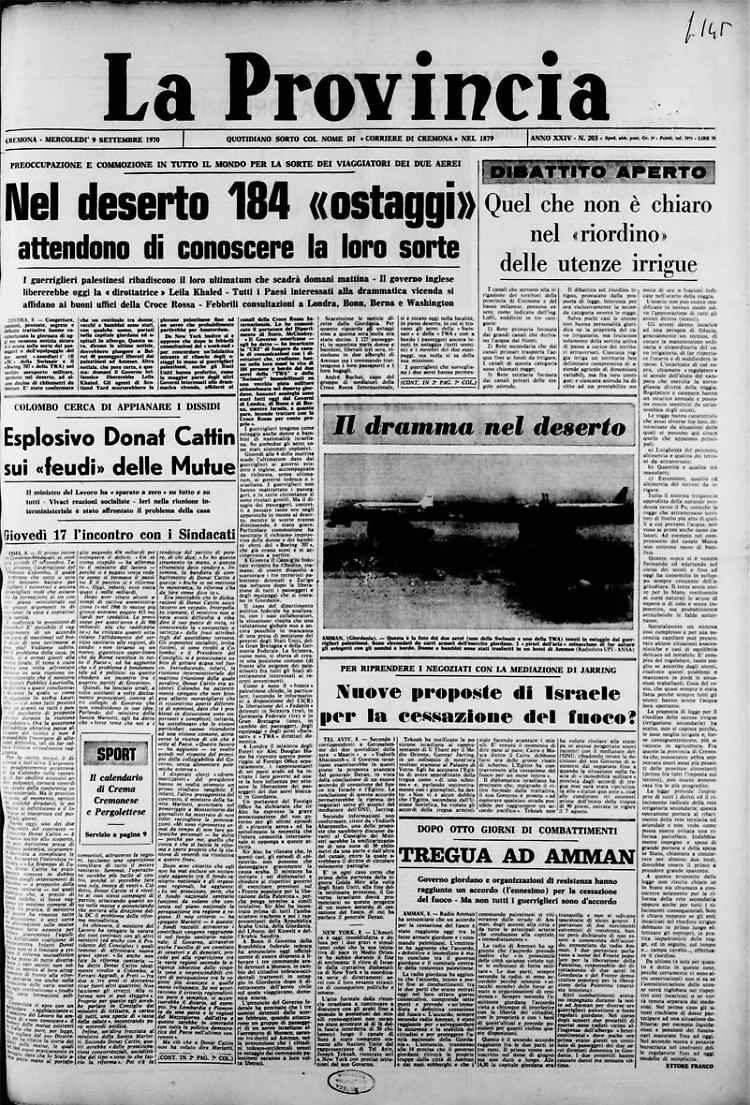 Il dramma nel deserto