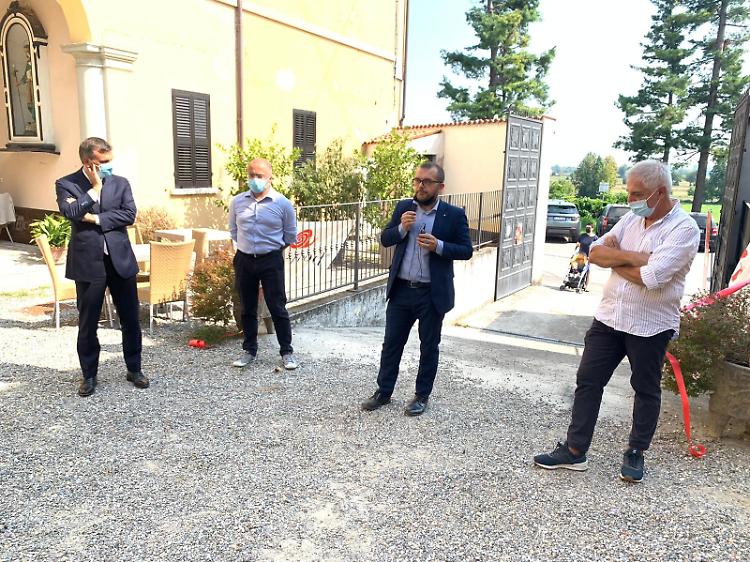 FOTO L'inaugurazione del Mercato della Terra Slow Food a Soncino