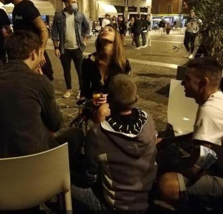 Serata cremonese per Belen