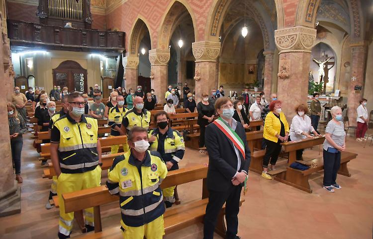 La Protezione civile omaggia il patrono San Pio