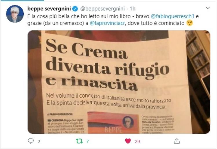 Severgnini, grazie a La Provincia: 'La cosa più bella che ho letto sul mio libro'