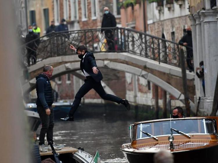 'Mission Impossible' in notturna a Venezia