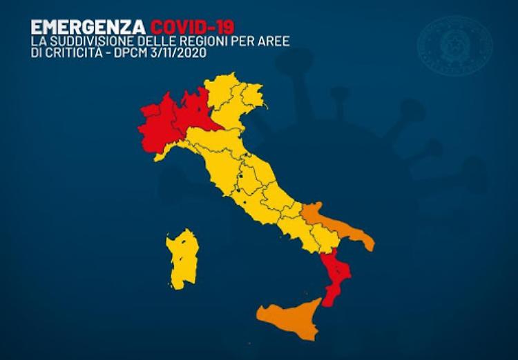 Zona rossa: ecco i 21 indicatori che determinano il posizionamento di una Regione