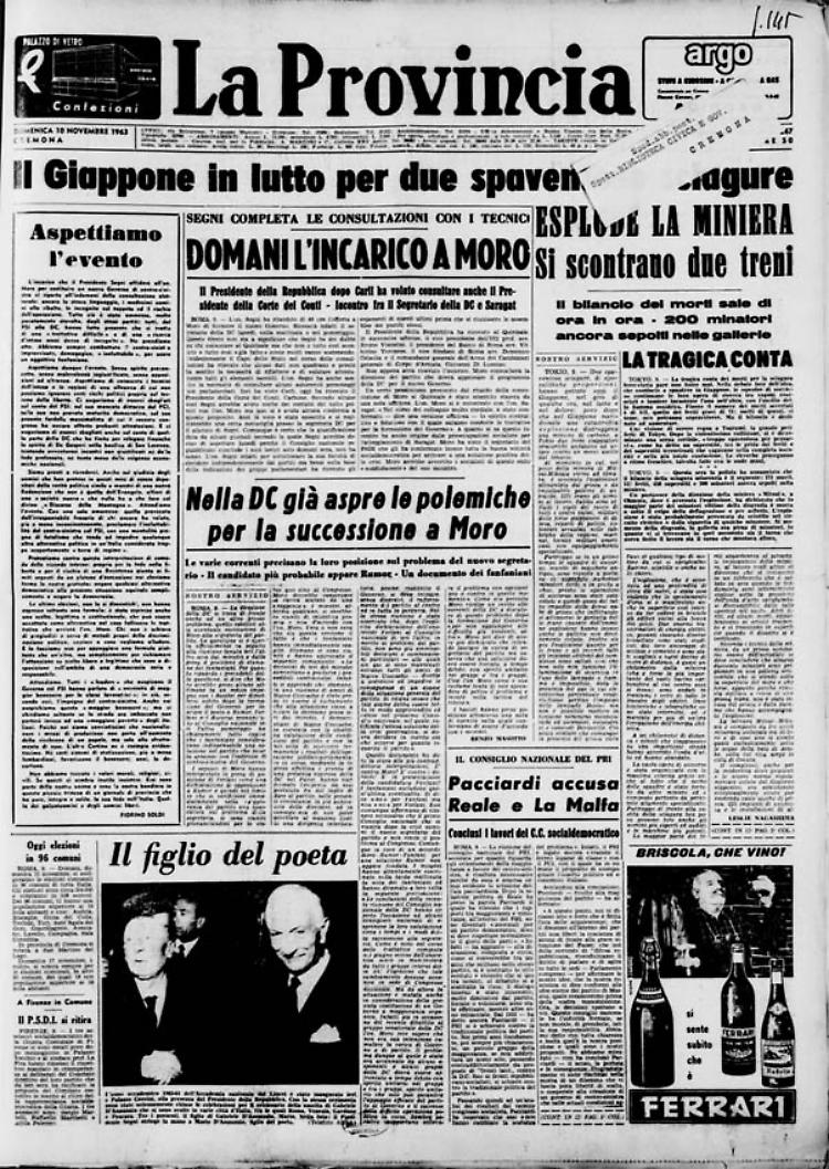 Il Giappone in lutto per due spaventose sciagure