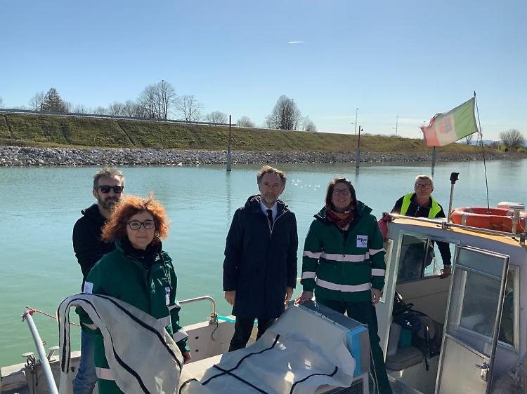 Microplastiche, il fiume Po è pulito