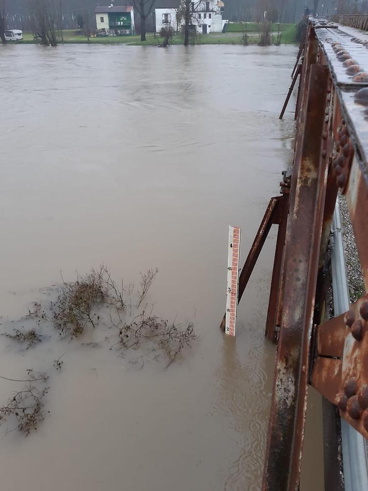Chiuso il ponte tra Acquanegra e Calvatone
