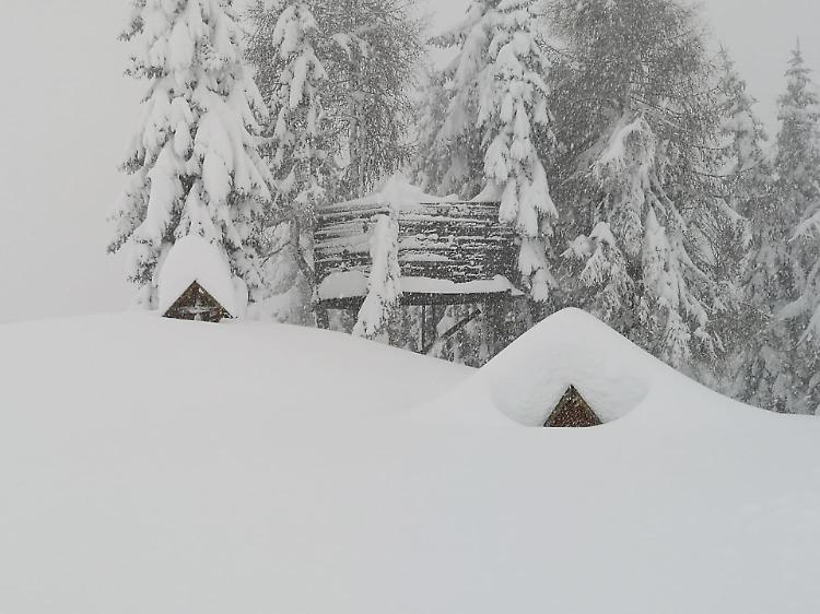 Sulle Dolomiti mai così tanta neve da 30 anni