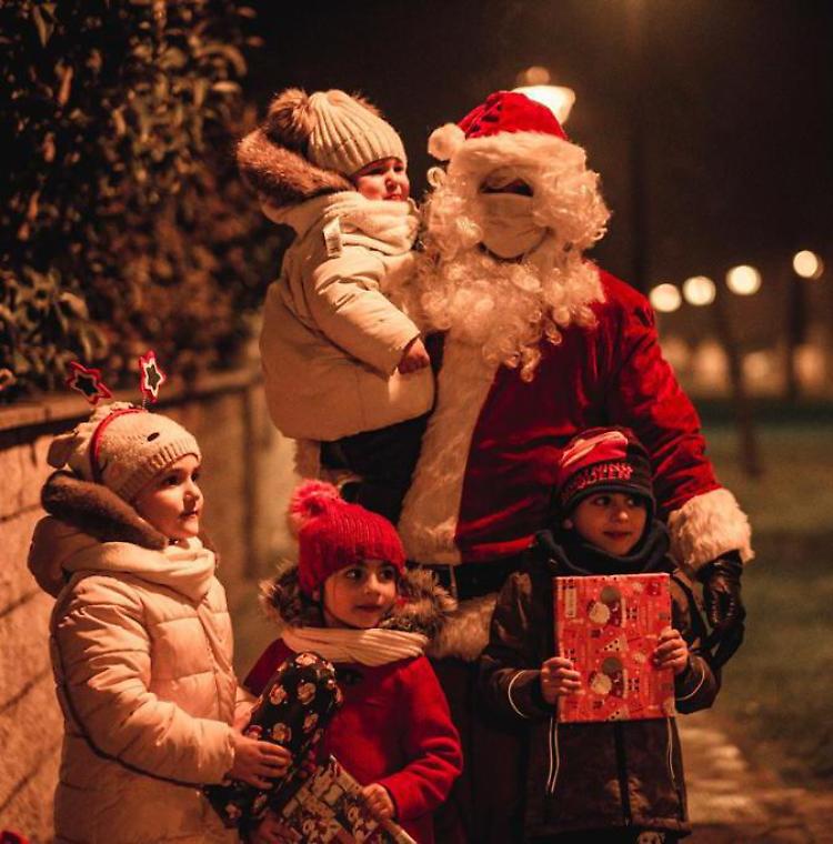 Svestita la divisa, il soldato &egrave; Babbo Natale