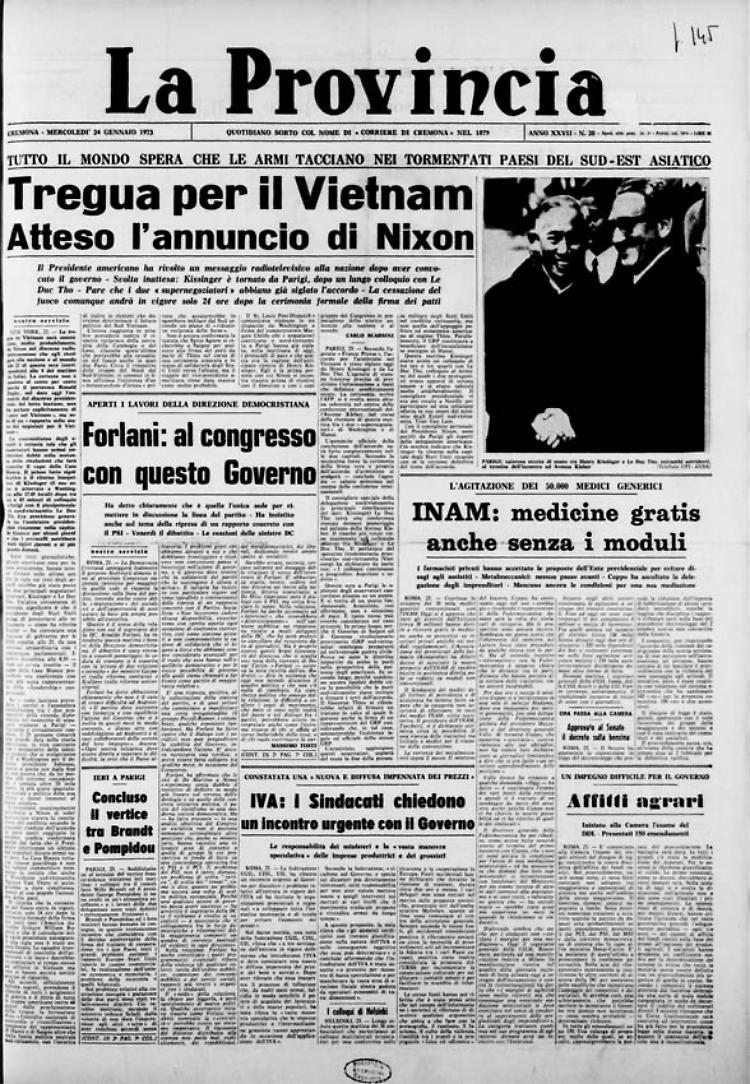 Tregua per il Vietnam