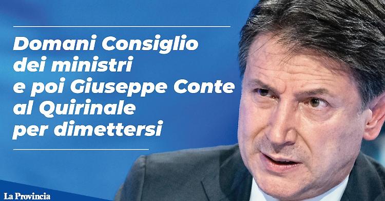 Domani Conte rassegna le dimissioni 
