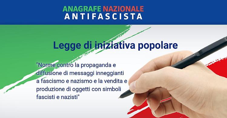 Legge antifascista, prime firme