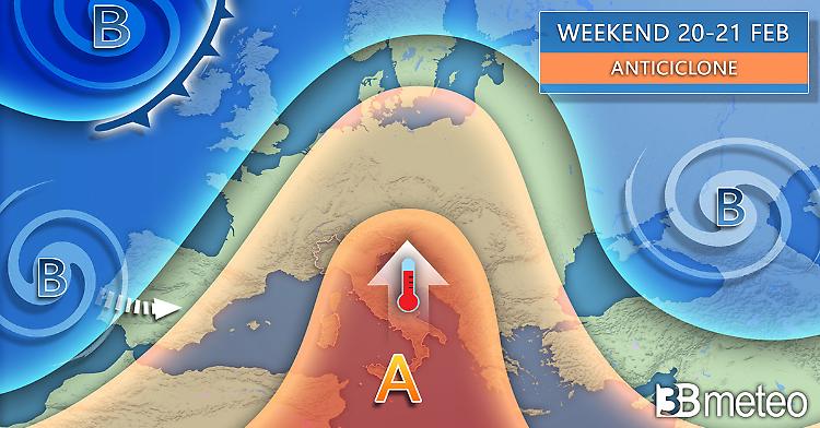 Anticiclone africano, assaggio di Primavera dal weekend