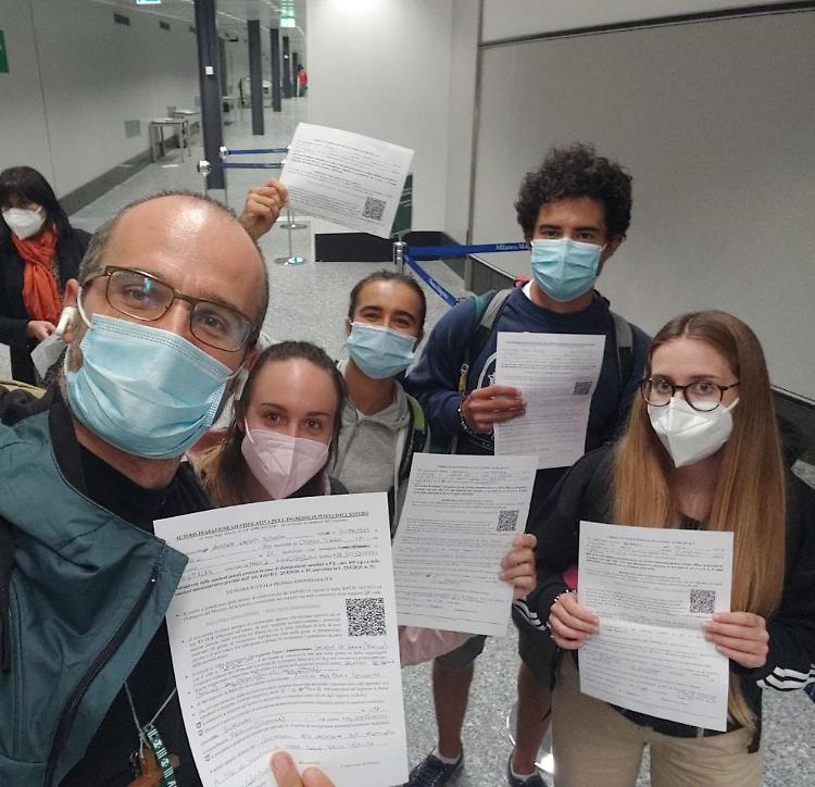 I ragazzi sono tornati dal Brasile