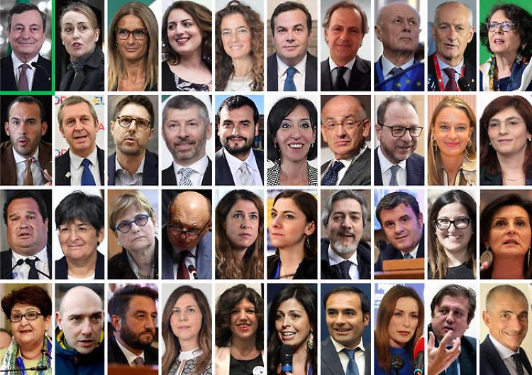 Draghi completa la squadra: nominati 39 sottosegretari