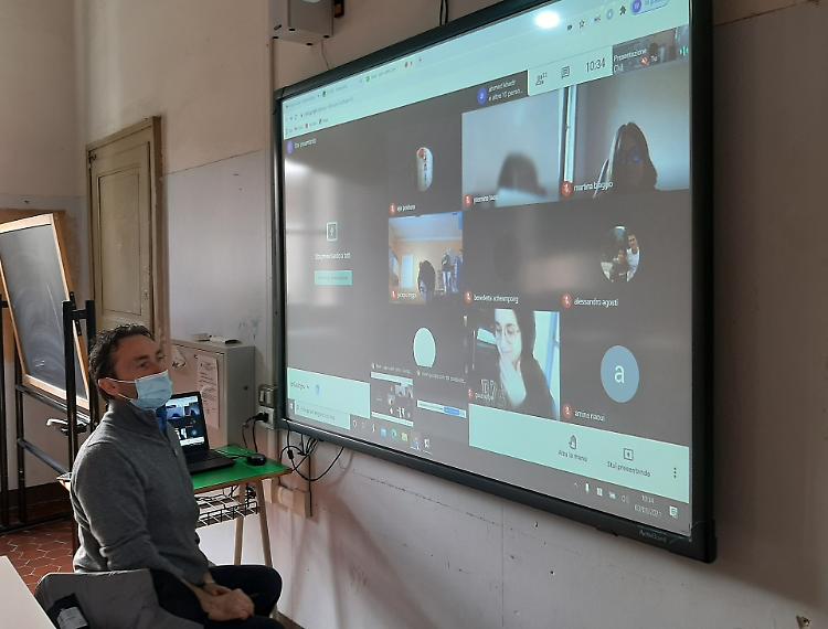 Quelle  lezioni in solitudine davanti al Pc