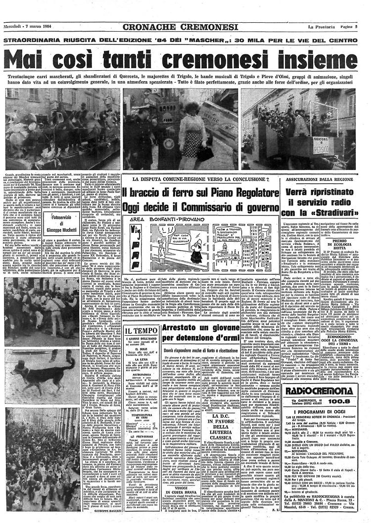 In 30 mila per la sesta edizione dei "Màscher,,
