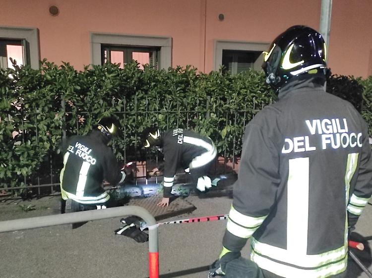Fuga di gas, intervengono i vigili del fuoco