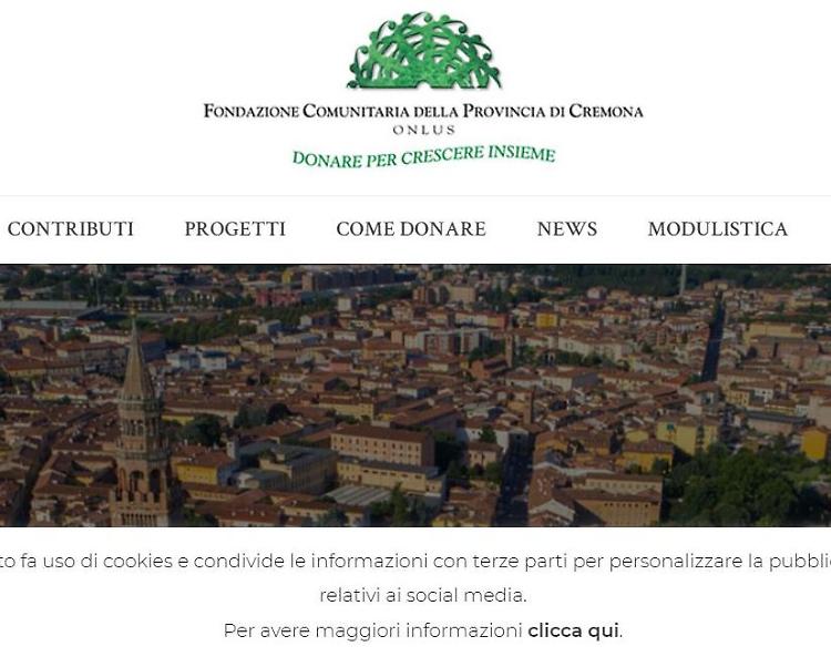 Fondazione Comunitaria della Provincia di Cremona, 400mila euro per il non profit