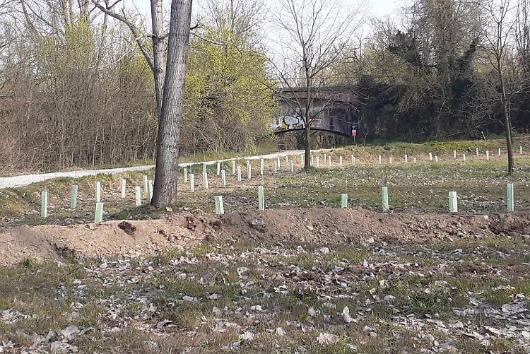 Parco Serio, interventi green per stoppare auto e vandali
