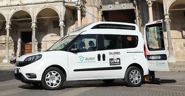 Auser, ecco la nuova auto attrezzata