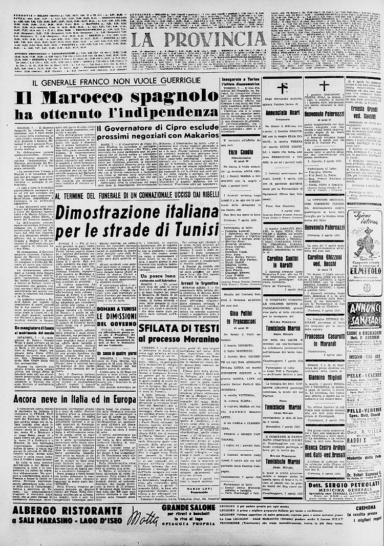 Il Marocco spagnolo ha ottenuto l'Indipendenza